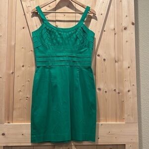 New Directions Strappy Bandage Mini Dress Green Size 8
